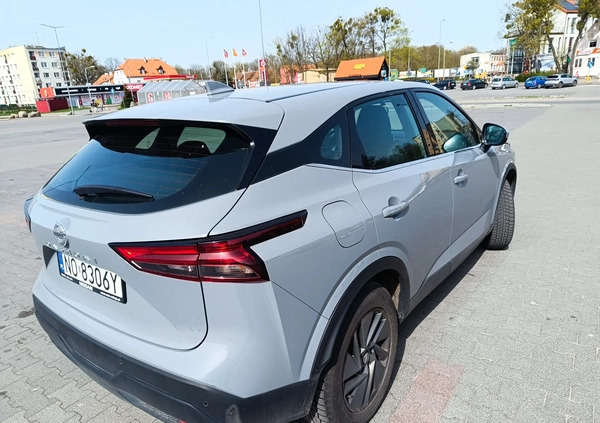 Nissan Qashqai cena 110000 przebieg: 17000, rok produkcji 2022 z Olsztyn małe 29